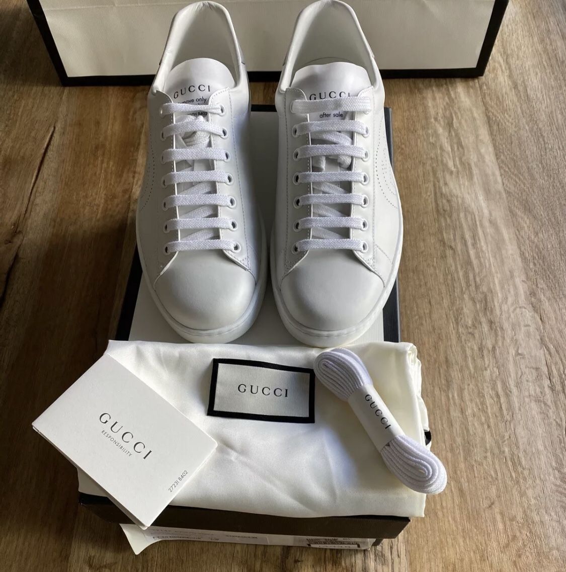 Gucci Ace sneakers (White)