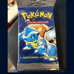 1999 Pokemon Booster Pack! Should I Open It! Or Should I Keep It Sealed!