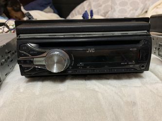 JVC In-Dash 1-DIN CD/MP3 Car Stereo Receiver with USB Input
