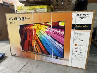 HUGE TV SHIPMENT IN!!! 75" LG 4K LED HDR Smart 75UT7550AUA
