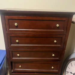 Dark cherry 5-Drawer Chest