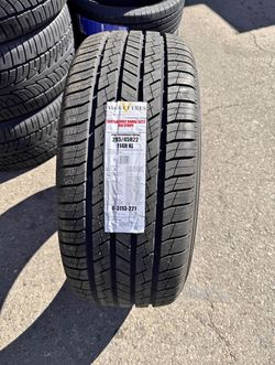 285/45R22 Vogue Custom Built Radial SCT2 Red New 4 Tires Finance Available 285-45-22 llantas