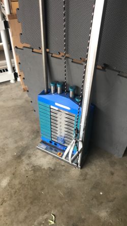 Steens compact exercise machine