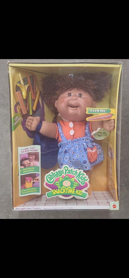 Brand New Vintage rare, 1995 cabbage Patch kids Snack time Doll