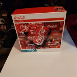 Coca-Cola  1000pc. Puzzle New In Box.asking$8.00obo.