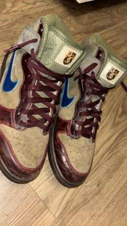 2006 Nike dunk high top army olive size 10 men