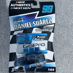 2022 Daniel Suarez #99 GoPro 1:64 Nascar Authentics Wave 8