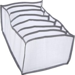Wardrobe Clothes organizer 7 Grids Large capacity Stackable Odorless fabric.