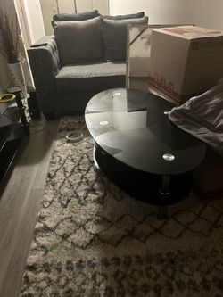 Two End Tables And Coffee Table