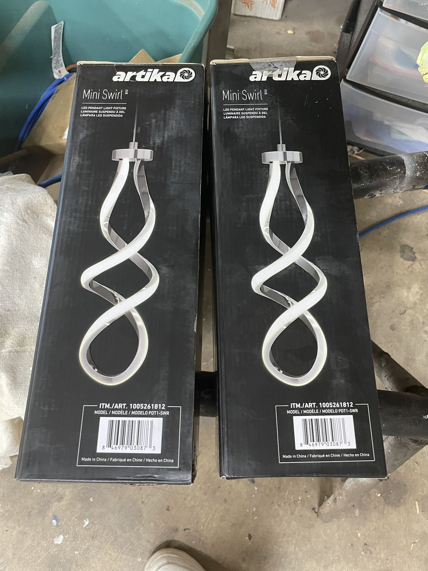 Artika Light Fixtures Never Used