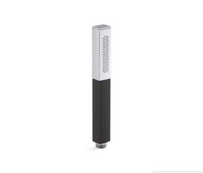 KOHLER Shift Square 2.5 Gpm Multifunction Handshower With Black Handle