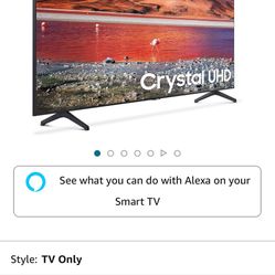 55" Class TU7000 Crystal UHD 4K Smart TV (2020)