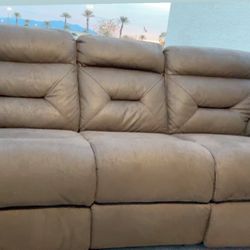 Leather Couch Electric Used