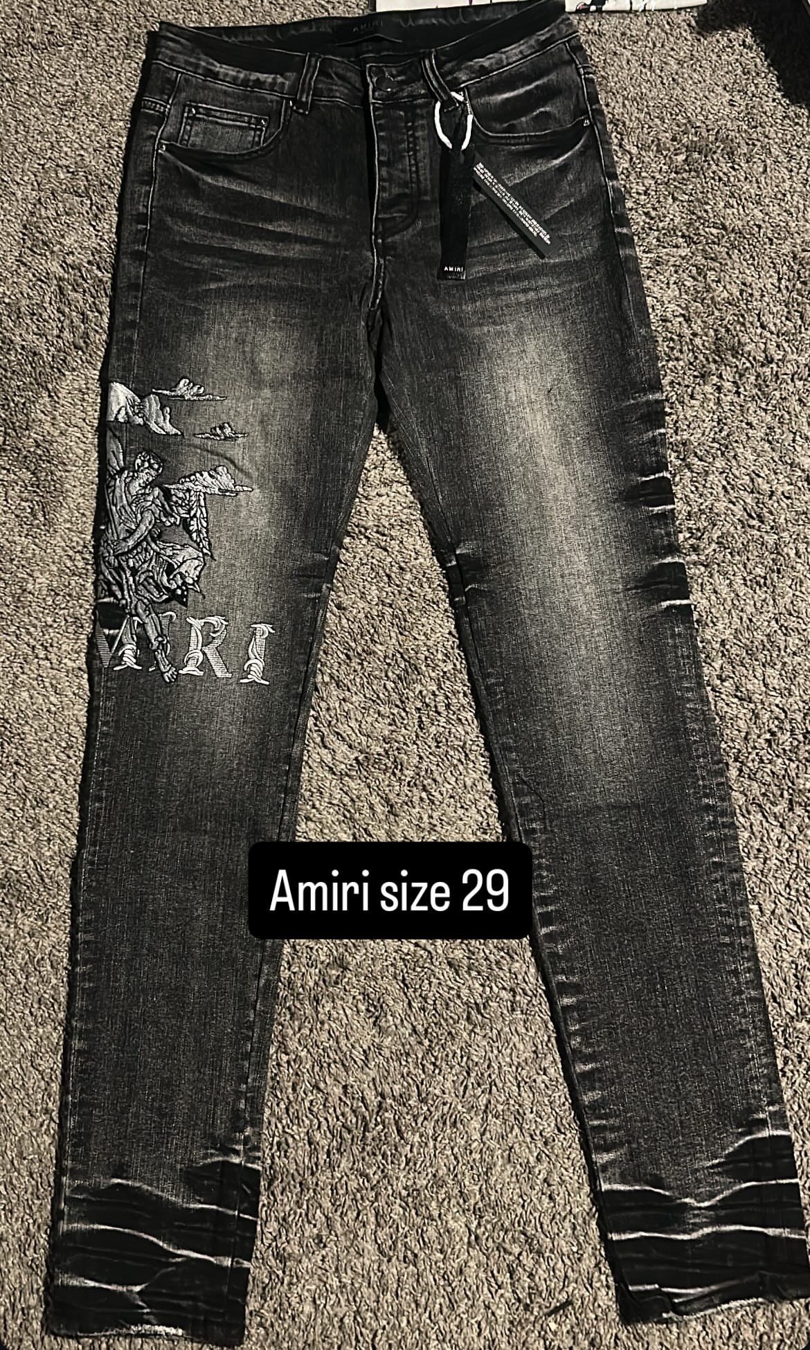 New Amiri Jeans Size 29