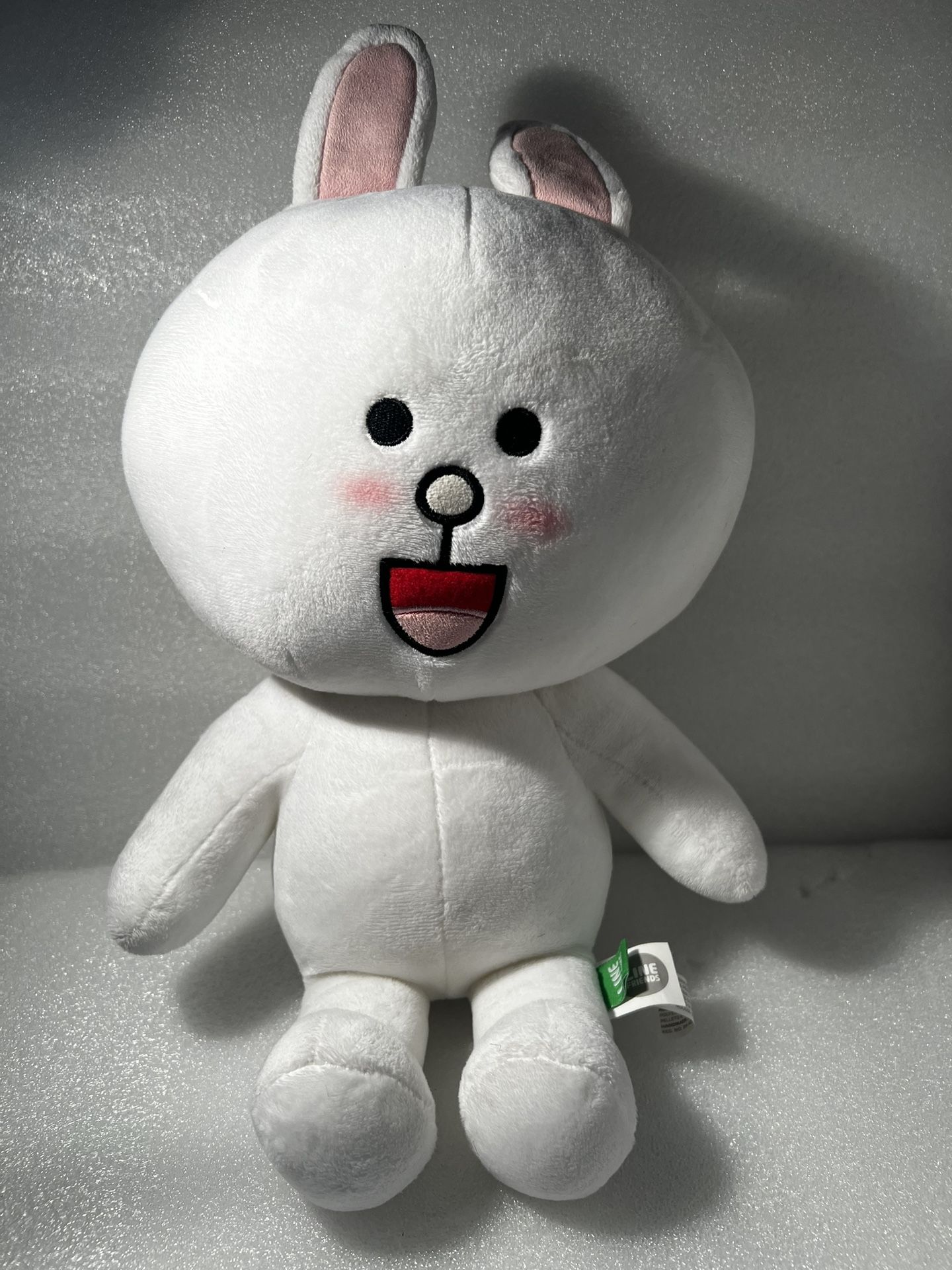 Line Hello Friends White Bunny Rabbit Japan Anime Stuffed Animal Plush 17”