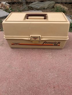 Vintage 17” Fenwick 1080 tackle box