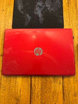HP 15.6-inch Everyday Laptop. Red as well as matching mouse with wireless chip