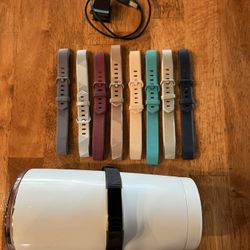 Fitbit w/multiple Wristbands 