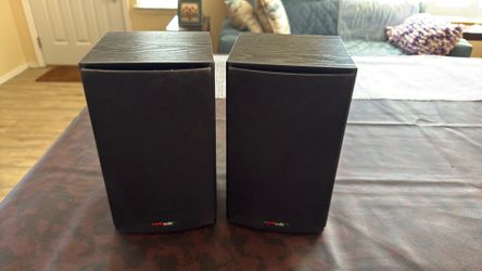 Polk Audio T15 Home Theater Stereo Book Shelf Speakers