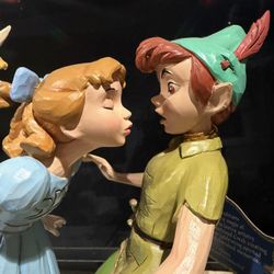 Enesco Disney Traditions by Jim Shore 65th Anniversary Peter Pan and Wendy Stone Resin, 7.6‚Äù Figurine, 7.6 Inches, Multicolor