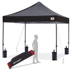 ABCCANOPY 10x10’ Pop Up Canopy (Blk)