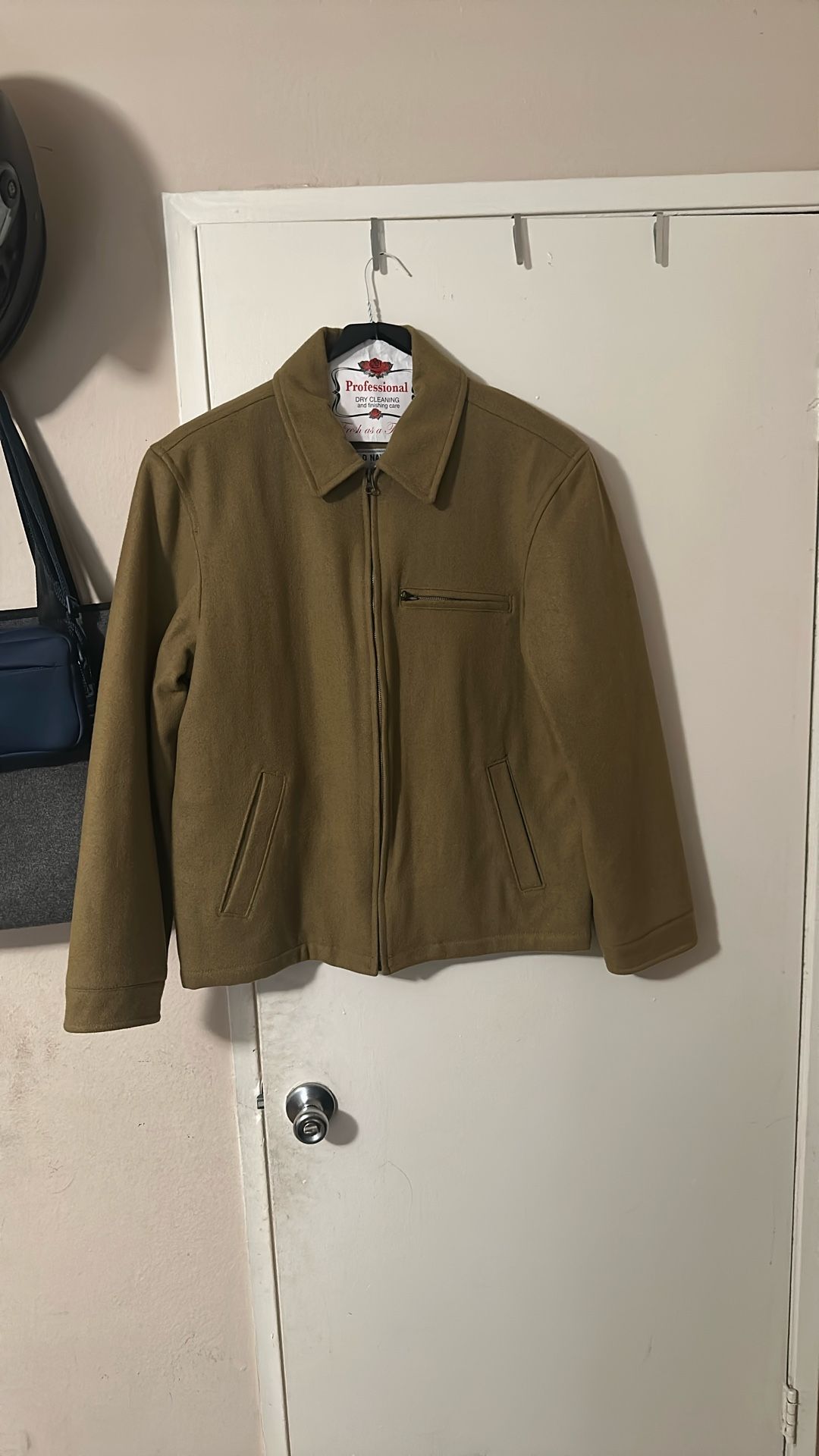 NOS 1990’s Faux Camel Hair Coat Old Navy