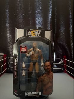 CM PUNK (1 in 5000) - AEW ACTION FIGURE