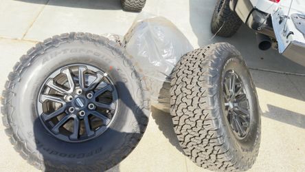 2026 Ford Raptor  Tires & Wheels take offs