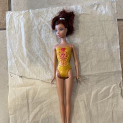 Used Disney Mattel Ballerina Princess Belle Doll