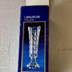 Cristal d'Arques Soliflor bud vase