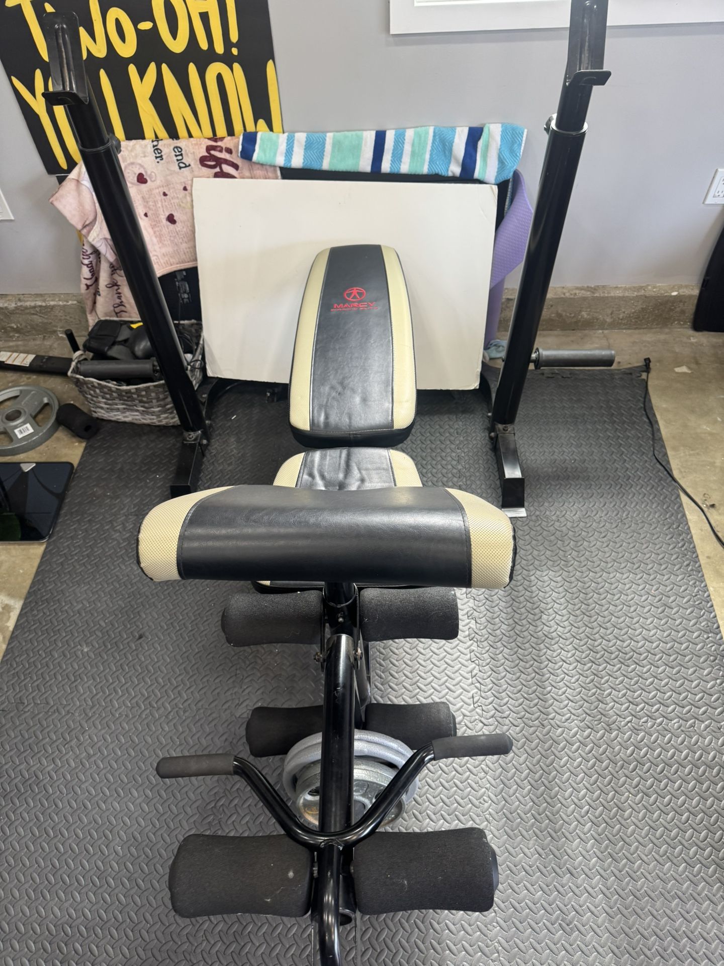 Marcy Diamond Elite Weight Bench. $150.00