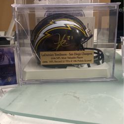LT Signed Helmet 