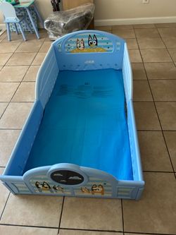 Bluey Toddler Floor Bed