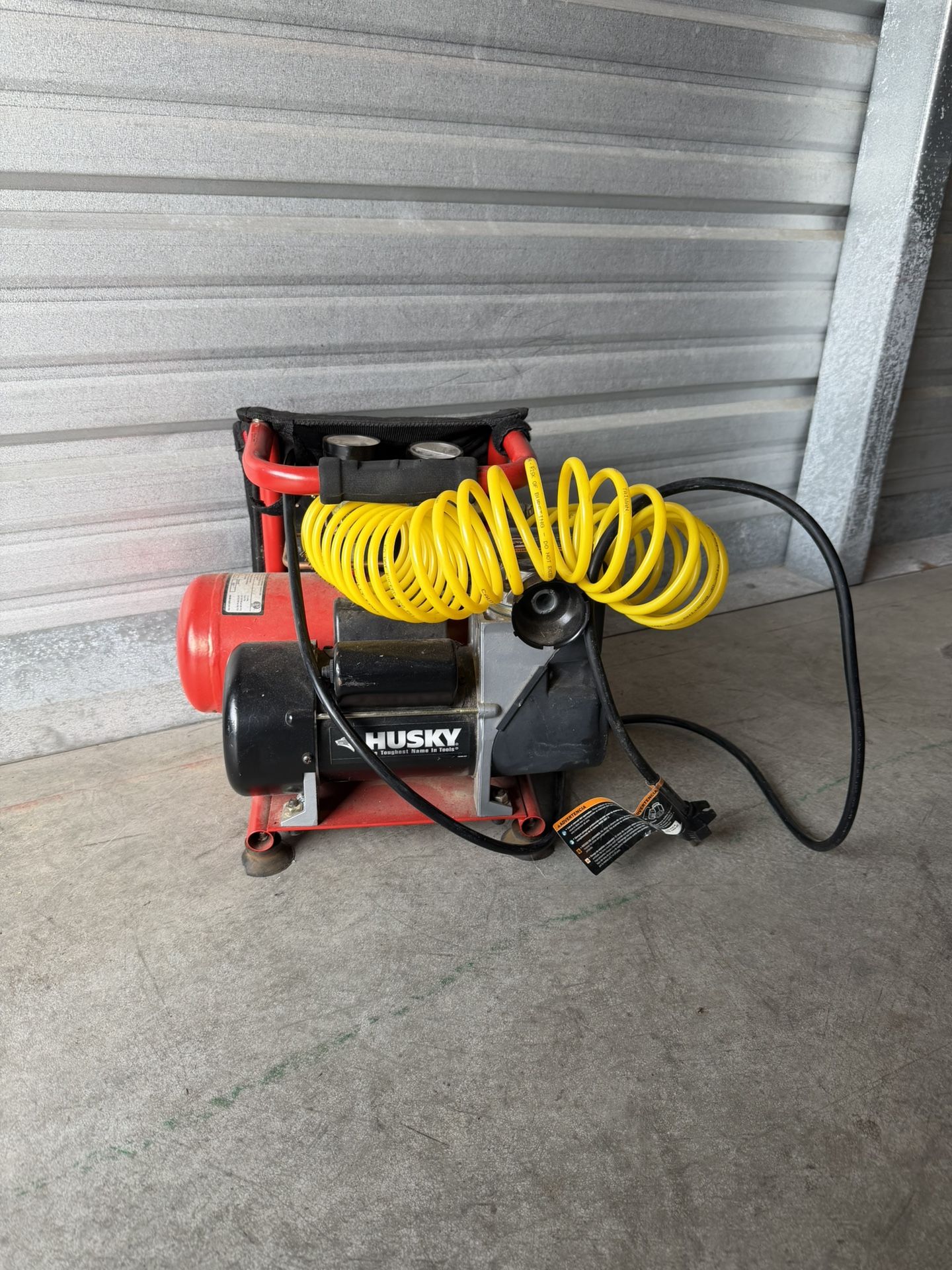 Air compressor, Husky
