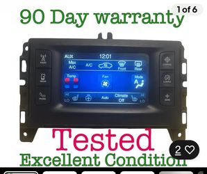 2015-2016 Chrysler 200 Radio Stereo Display Screen 5” CD Player P(contact info removed)3AE OEM