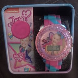 Girls Jojo Watch New in Tin Case