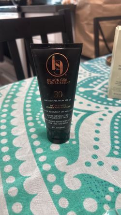 Black girl sunscreen