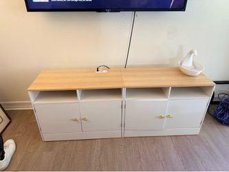 Tv Stand w/ cat hide out