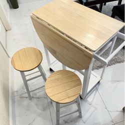 Mobile Dining Table With Chairs