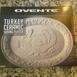 Ceramic Serving Plate New