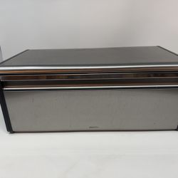 Brabantia stainless steel bread box