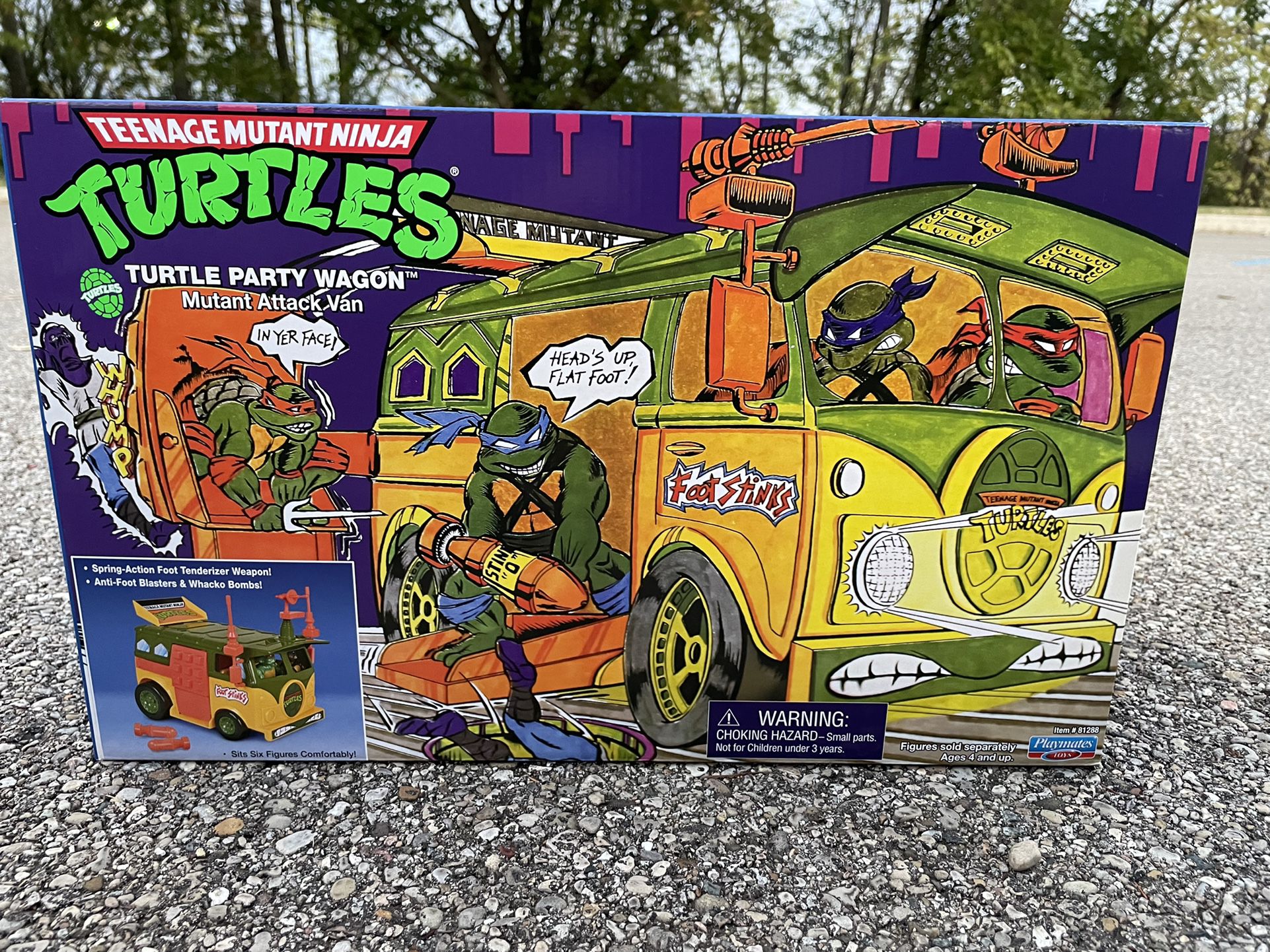 Teenage Mutant Ninja Turtles Party Wagon Van SEALED 