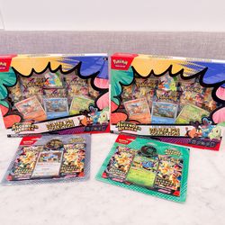 Ascended Heroes First Partners Deluxe  Pin Collection Blister Larry’s Komala and Erika’s Tangela TCG Pokemon Cards Mega Evolution 2.5 AH Foil Promo Ca