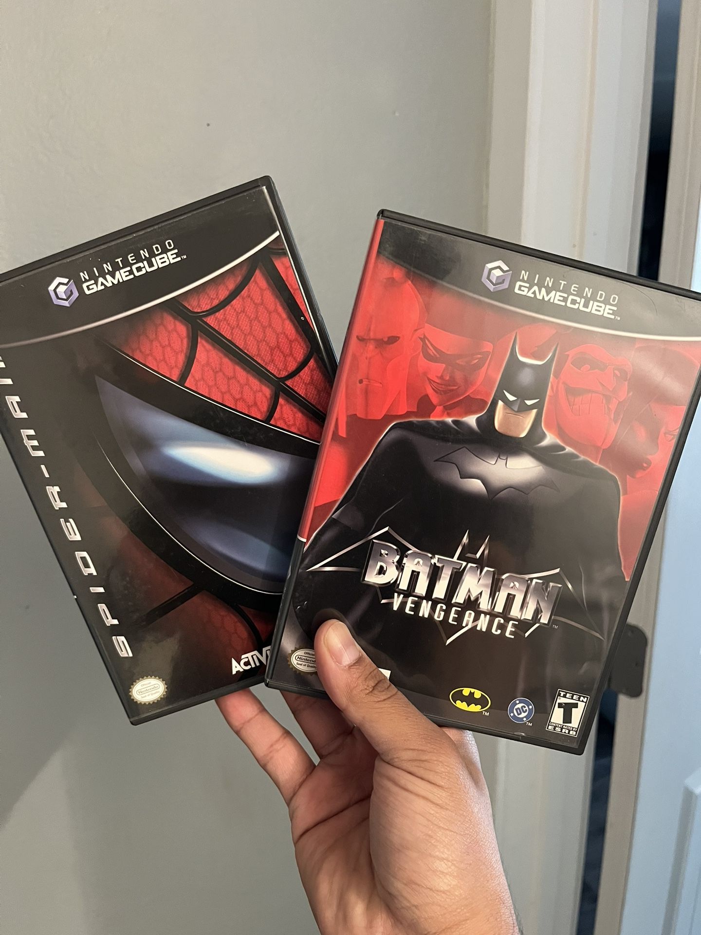 Spider-Man Batman Game Cube Games