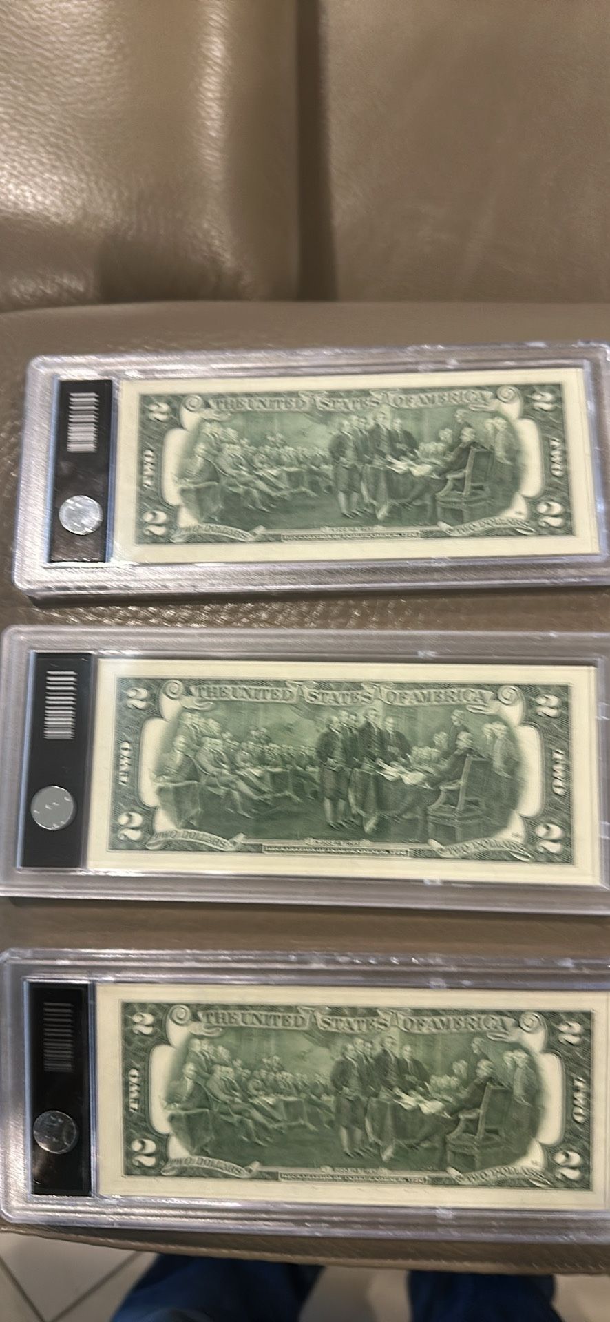 $2 NOTE COLLECTION $50 EACH