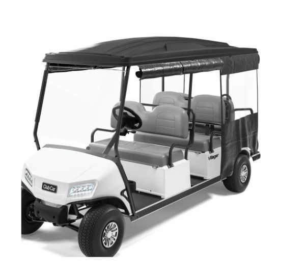 3 Sided Rain Enclosure for Villager 6 - Black for Fold Down Seat*