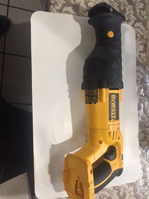 Photo 18v Dewalt reciprocathing saw no batery no charger (tool only)