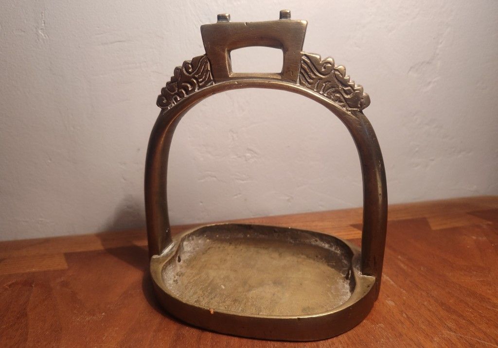 Antique Chinese Bridle Stirrup