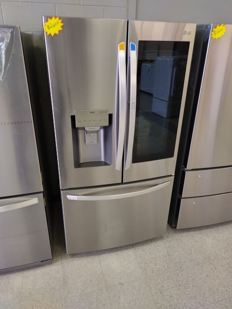 LG INSTAVIEW FRENCH DOOR OPEN BOX ITEM CRYP