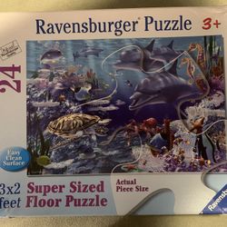 24 Piece Floor Puzzle 